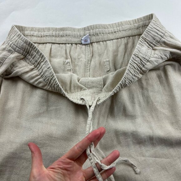 Old Navy Flax Linen Blend Wide Leg Lounge Pant XL - Picture 3 of 8